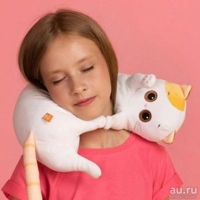 Лот: 18338500. Фото: 1. Подушка игрушка для шеи Лили... Спальные мешки, надувные кровати, коврики туристические