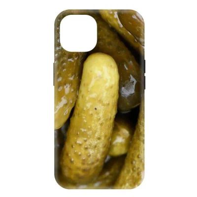 Лот: 25544269. Фото: 1. Чехол Krutoff Soft Case "Огурчики... Чехлы, бамперы