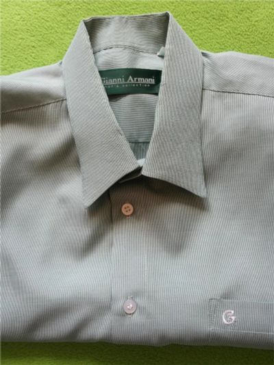 Лот: 10124971. Фото: 1. Рубашка мужская Gianni Armani. Рубашки