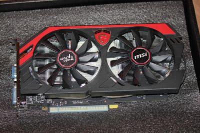Лот: 10949452. Фото: 1. MSI GeForce GTX 750 Ti twin frozr... Видеокарты