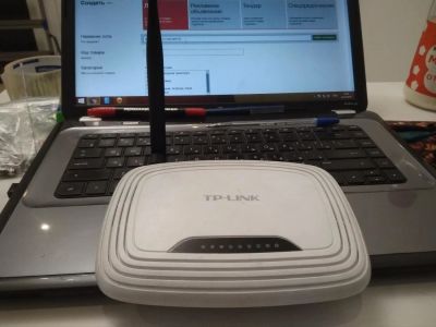 Лот: 11235907. Фото: 1. Wi-Fi роутер TP-Link TL-WR741ND. Маршрутизаторы (роутеры)