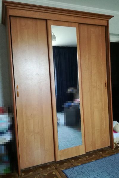 Лот: 9861082. Фото: 1. Шкаф-купе трехстворчатый. Шкафы, шкафы-купе