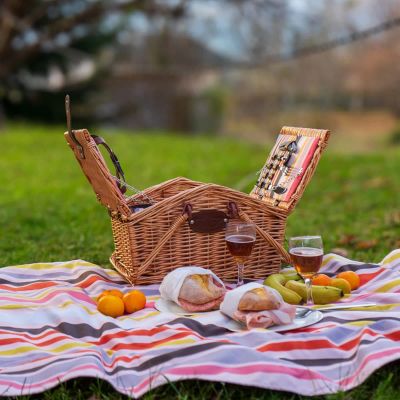 Лот: 24935129. Фото: 1. Корзина для пикника WD Lifestyle... Посуда для туристических походов, пикников