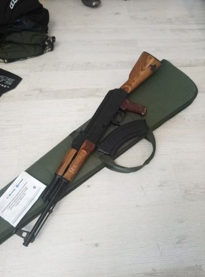 Лот: 14357737. Фото: 1. сигнальный автомат калашникова... Сигнальное и охолощенное (СХП) оружие