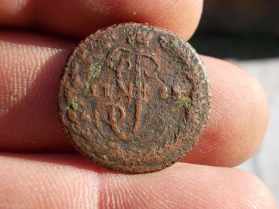 Лот: 12275021. Фото: 1. R по Битктну. Денга 1788 года... Россия до 1917 года
