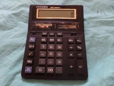 Лот: 7689481. Фото: 1. Калькулятор бухгалтерский Citizen... Калькуляторы