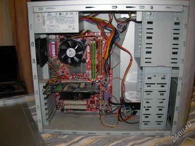 Лот: 2838246. Фото: 1. 2-х ядерный компьютер Intel core... Компьютеры в сборе