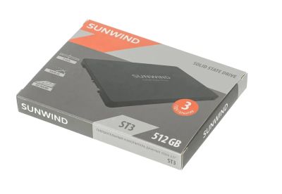 Лот: 19634107. Фото: 1. SSD 2.5" 512Gb Sunwind (новые... SSD-накопители