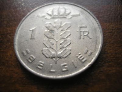Лот: 8229899. Фото: 1. 1 франк 1967 года. Бельгия. Европа