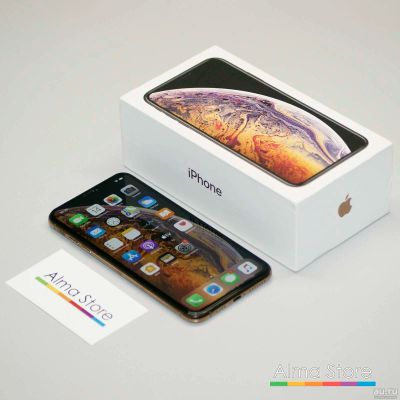 Лот: 18385610. Фото: 1. Apple iPhone XS Max 64gb Gold... Смартфоны