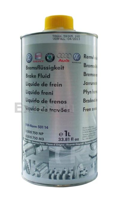 Лот: 6492564. Фото: 1. Тормозная жидкость VAG audi seat... Масла, жидкости