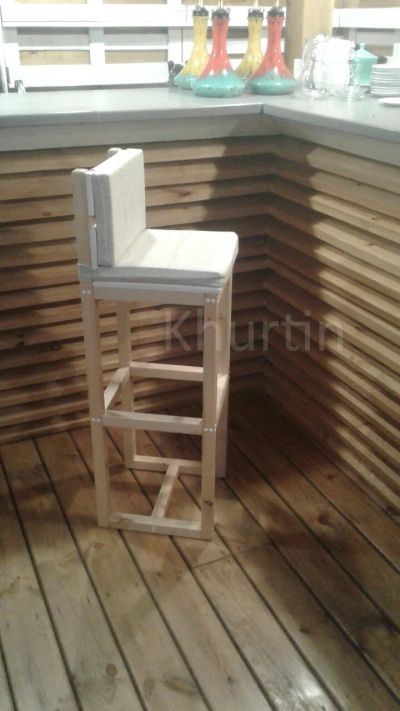 Лот: 11777283. Фото: 1. Барный стул с подушками. Мебель для баров и кафе