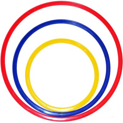 Лот: 22364092. Фото: 1. Обруч плоский 50 см (синий) Sportex... Фитнес, аэробика и гимнастика