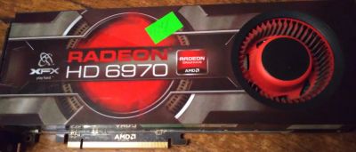 Лот: 14615238. Фото: 1. Неисправная XFX Radeon HD 6970... Видеокарты