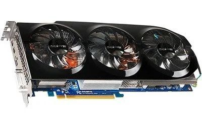 Лот: 10843134. Фото: 1. игровая видео карта Gigabyte Radeon... Видеокарты