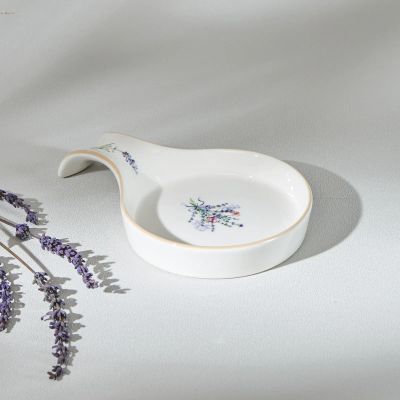 Лот: 22048718. Фото: 1. Подставка под ложку Lavander. Столовые приборы, ножи