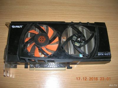 Лот: 8744057. Фото: 1. Неисправная видеокарта GTX 465... Видеокарты