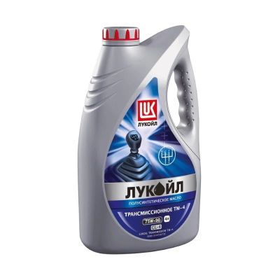 Лот: 12496867. Фото: 1. Лукойл ТМ-4 75W-90 4 л. Масла, жидкости