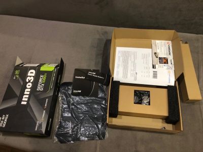 Лот: 12624275. Фото: 1. inno 3D Geforse GTX 1080Ti. Видеокарты