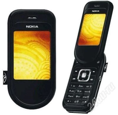 Лот: 390671. Фото: 1. Nokia 7373 Special Edition Black. Кнопочные мобильные телефоны
