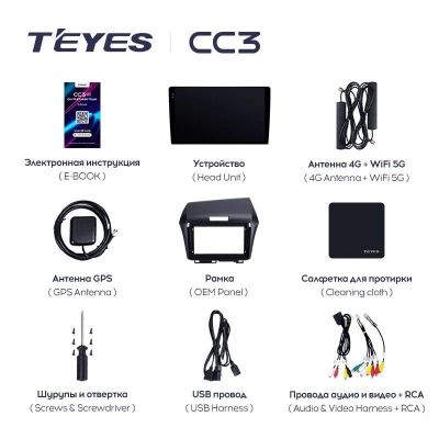 Лот: 21427179. Фото: 1. Штатная магнитола Teyes CC3L 4... Автомагнитолы