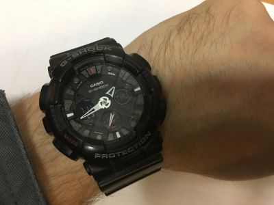 Лот: 14052798. Фото: 1. Часы Casio GShock GA-120 100... Оригинальные наручные часы