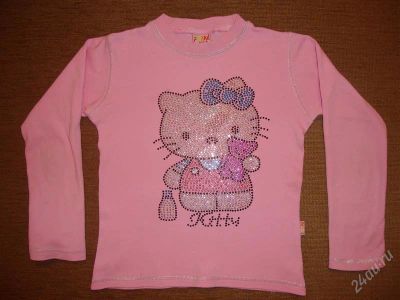 Лот: 830383. Фото: 1. Кофточка Kitty, рост 128. Рубашки, блузки, водолазки