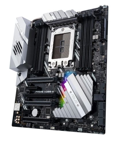 Лот: 12387032. Фото: 1. Материнская плата ASUS PRIME X399-A... Материнские платы