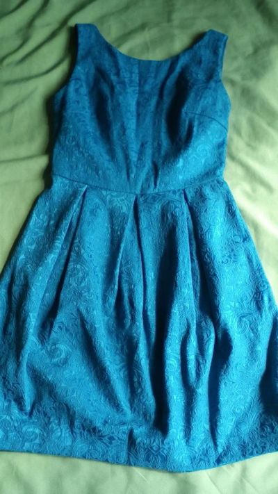 Лот: 8037028. Фото: 1. платье синее на 10-11 лет, нарядное... Платья, сарафаны