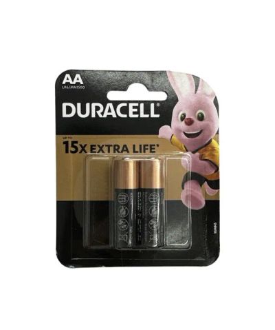 Лот: 20881033. Фото: 1. Батарейка AA Duracell LR06 2-BL... Батарейки, аккумуляторы, элементы питания