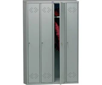 Лот: 3679068. Фото: 1. Шкафы для одежды Практик LS-41. Металлическая мебель