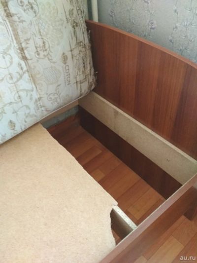 Лот: 13713508. Фото: 1. Кровать с матрасом б/у для дачи. Кровати