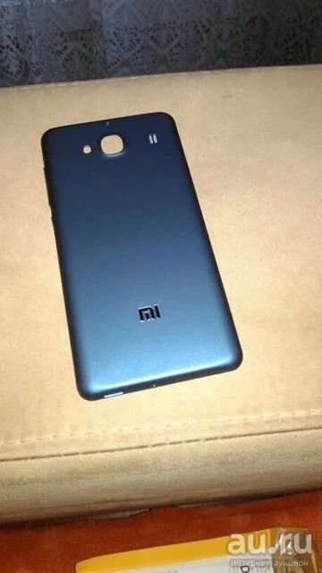 Лот: 8597447. Фото: 1. Панель miui xiaomi redmi 2 темно-синего... Чехлы, бамперы