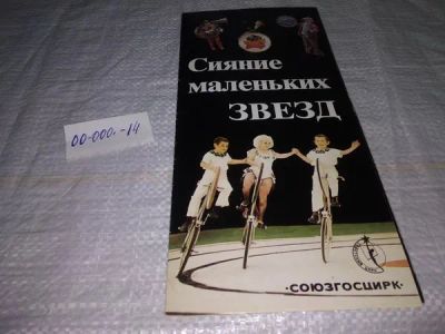 Лот: 20007681. Фото: 1. Буклет-программка "Сияние маленьких... Другое (искусство, культура)