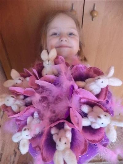 Лот: 2811904. Фото: 1. букет из игрушек 4. Сувенирные мелочи