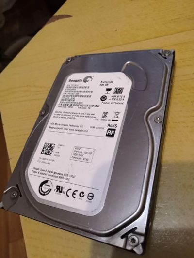 Лот: 16786361. Фото: 1. Seagate Barracuda 500G (неисправный... Жёсткие диски (HDD)