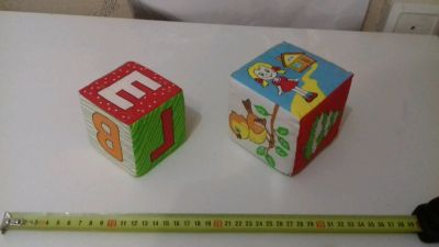 Лот: 11268457. Фото: 1. кубики мягкие. 2 штуки одним лотом... Мягкие