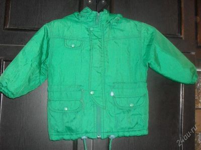 Лот: 1896255. Фото: 1. курточка зелененькая. Верхняя одежда