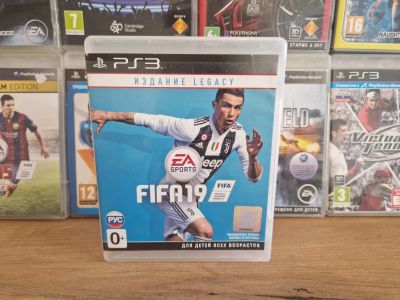 Лот: 25851389. Фото: 1. Игра FIFA 19 Legacy Edition PS3... Игры для консолей