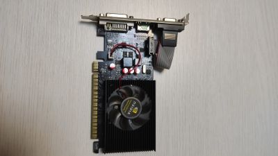 Лот: 24561544. Фото: 1. Видеокарта GT 730 2048M DDR3... Видеокарты