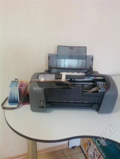 Лот: 386460. Фото: 1. Принтер Epson R220 + СНПЧ. Струйные принтеры