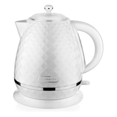 Лот: 24659251. Фото: 1. Электрический чайник Brayer BR1008WH. Чайники, кофемашины, кулеры