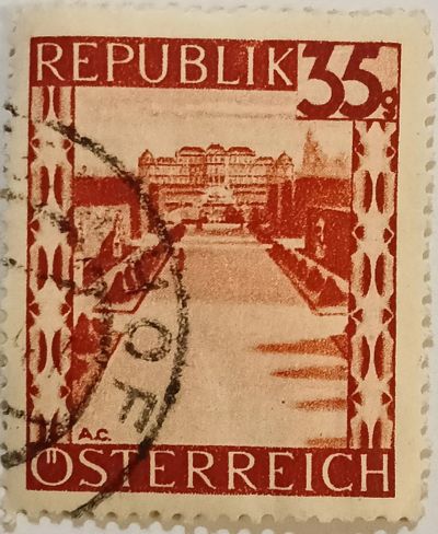 Лот: 25349828. Фото: 1. Марки_Австрии, 35 Австрийский... Марки