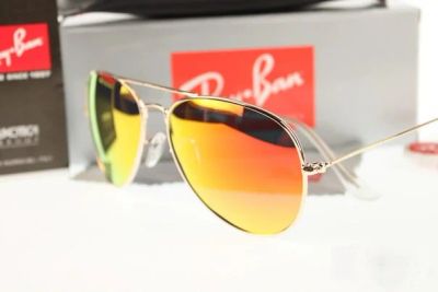 Лот: 4116962. Фото: 1. Ray Ban Aviator 3026 - защита... Очки солнцезащитные