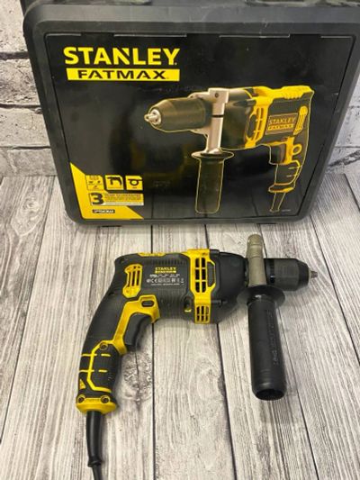 Лот: 22562330. Фото: 1. Дрель ударная Stanley Fatmax FMEH750K... Электроинструмент
