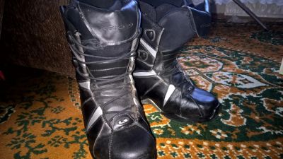 Лот: 6682052. Фото: 1. ботинки для сноуборда ASKEW BLACK. Ботинки