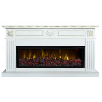 Лот: 21652527. Фото: 1. Линейный электрокамин Real-flame... Камины, печи-камины