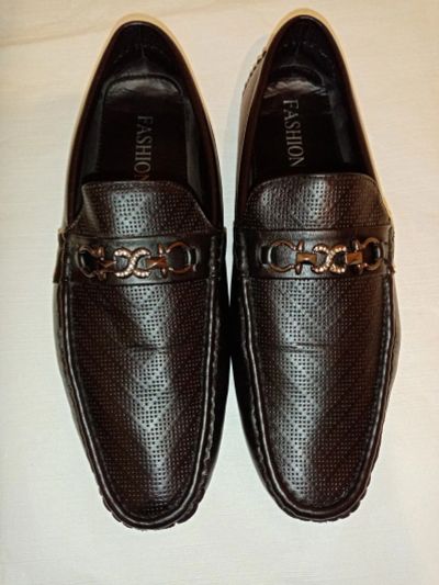 Лот: 16627304. Фото: 1. Стильные мужские туфли мокасины... Кеды, кроссовки, слипоны