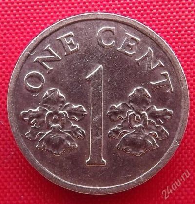 Лот: 2579620. Фото: 1. (№2292/LF) 1 цент 1994 (Сингапур... Азия