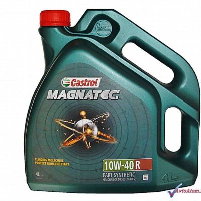 Лот: 9074047. Фото: 1. Castrol Magnatec 10W-40 R 4L. Масла, жидкости